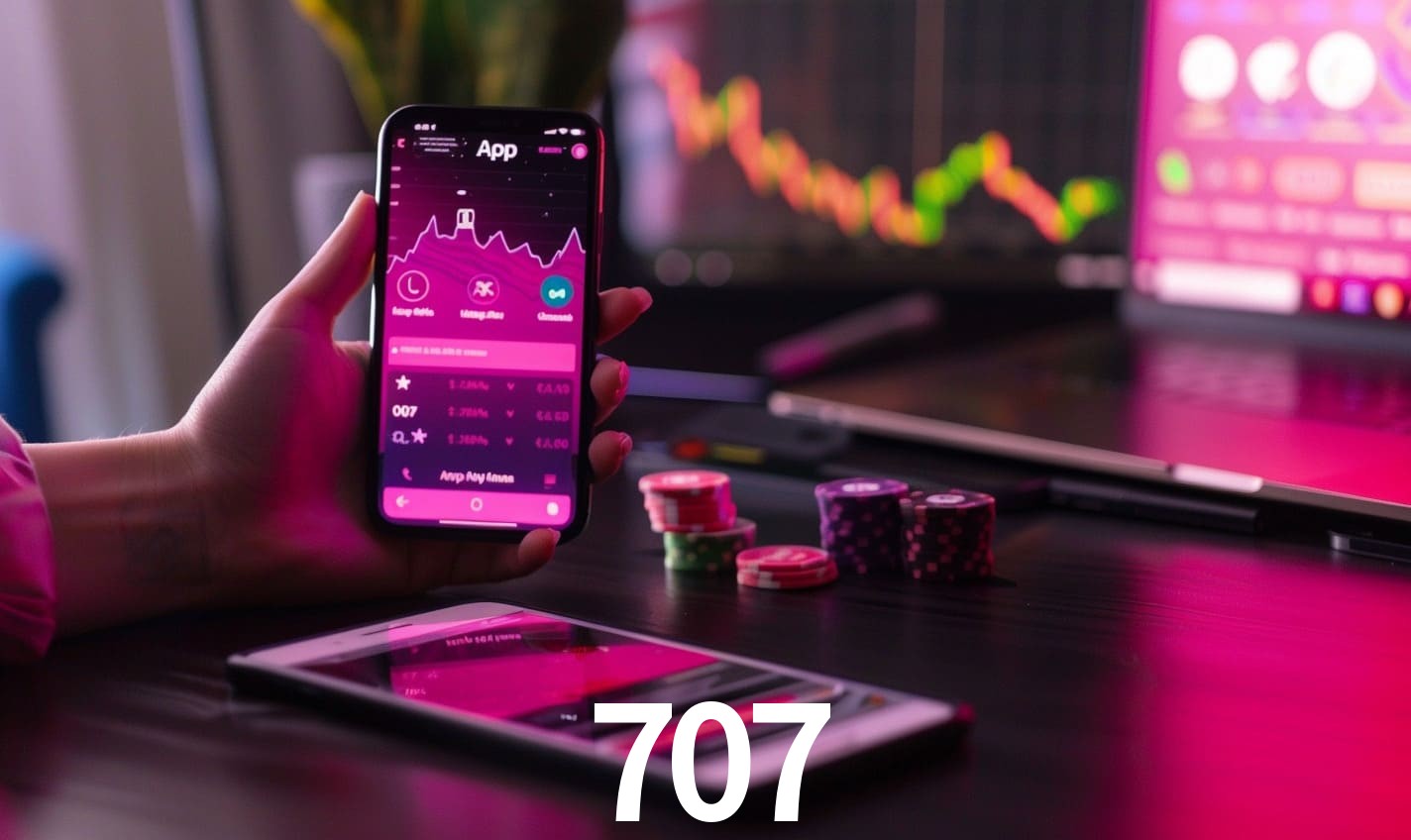 Recursos Exclusivos do App 707 - Modo Offline, Login Biométrico